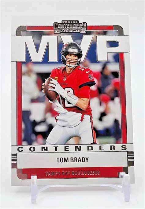 Tom Brady Mvp Contenders Panini Contenders Mvp Tbr Buccaneers