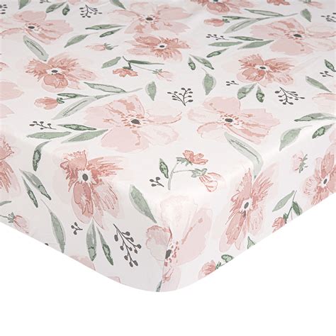 Pink Floral Nursery Bedding