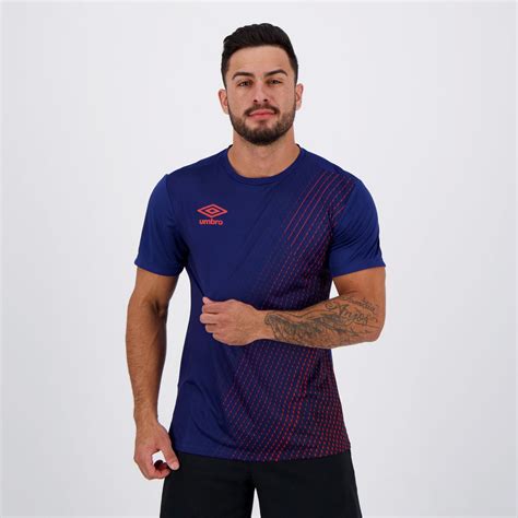 Camisa Masculina Umbro Twr Graphic Pr Velocita Marinho Fardamento Para