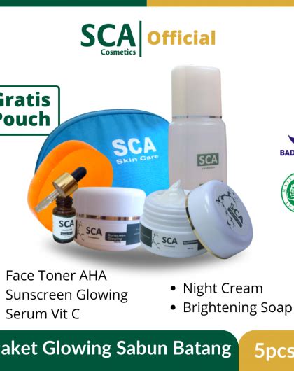 Paket Skincare Dari SCA Cosmetics