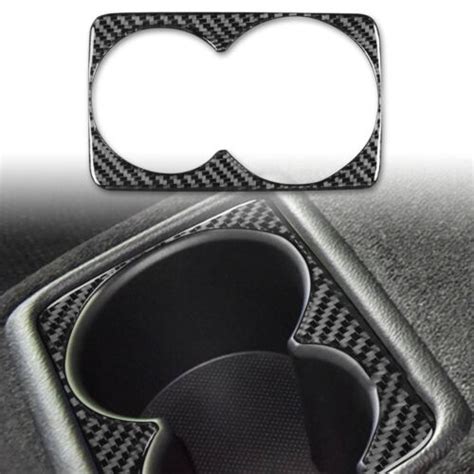 For Honda Accord Carbon Fiber Inner Rear Water Cup Holder