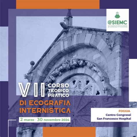 Vii Corso Di Ecografia Internistica Marzo Novembre Foggia