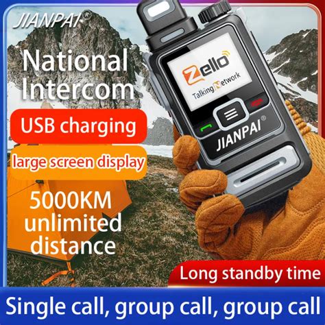 Jianpai Walkie Talkie Sim Card Global Walkie Talkie G Triple