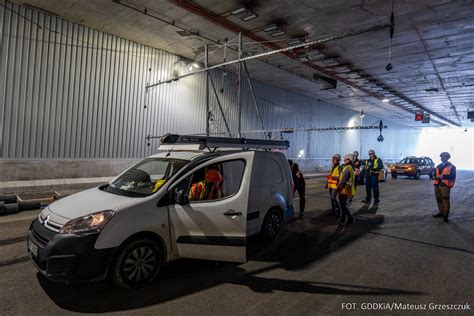 Gddkia Szczecin On Twitter W Tunel Winouj Cie Trwaj Pomiary