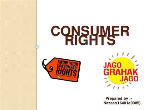 Consumer Rights Ppt