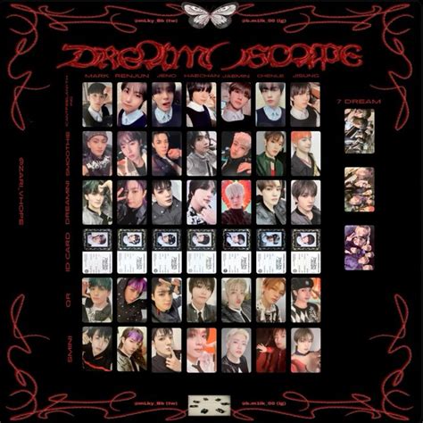 Nct Dream Dreamscape Photocard Template En 2024