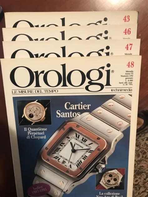 Rivista Orologi Le Misure Del Tempo Nr Eur