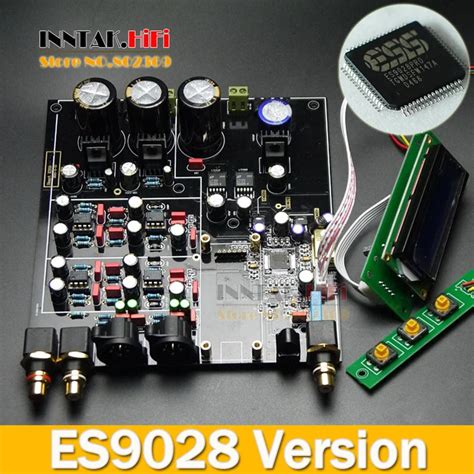 Assembled HiFi ES9028PRO TCXO 0 1PPM 4 Layer DAC Decoder Board