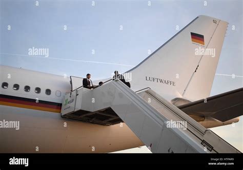 Berlin Germany 16th Mar 2017 The Airbus A340 Of The German Air