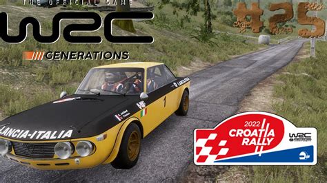 WRC Generations 25 POWER STAGE CROAZIA Lancia Fulvia HF YouTube