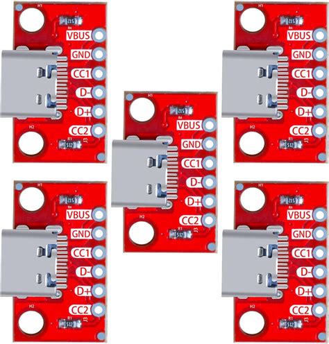 Lgdehome Usb Type C Breakout Board Serial Basic Breakout