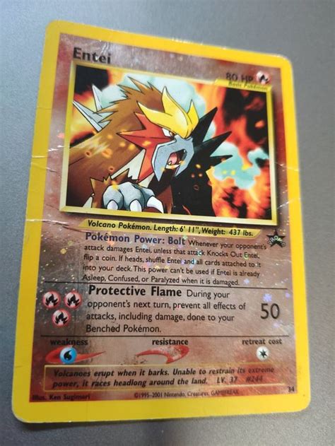 Pokemon Promo Entei Holo Kaufen Auf Ricardo