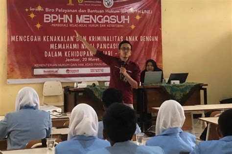 Kemenkumham Jatim Gandeng Unej Luncurkan Gerakan Bphn Mengasuh Di