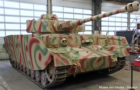 Historeich Pz Kpfw Iv Ausf J Musee Des Blindes Saumur