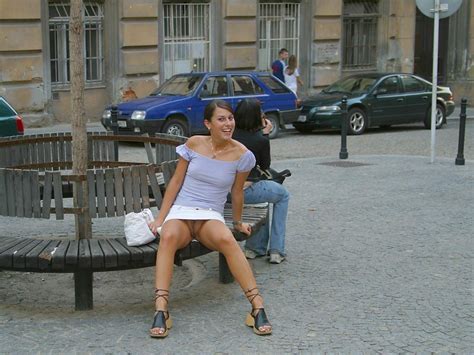 Public Nudity On Twitter Just Sitting Upskirt Nopanties Flashing