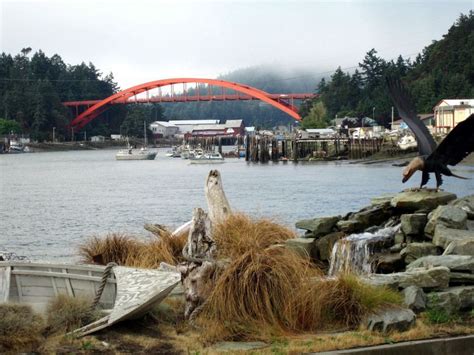 La Conner Rainbow Bridge | La conner, La conner washington, Skagit valley