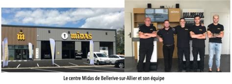 Franchise Midas ouverture dun nouveau centre à Bellerive sur Allier