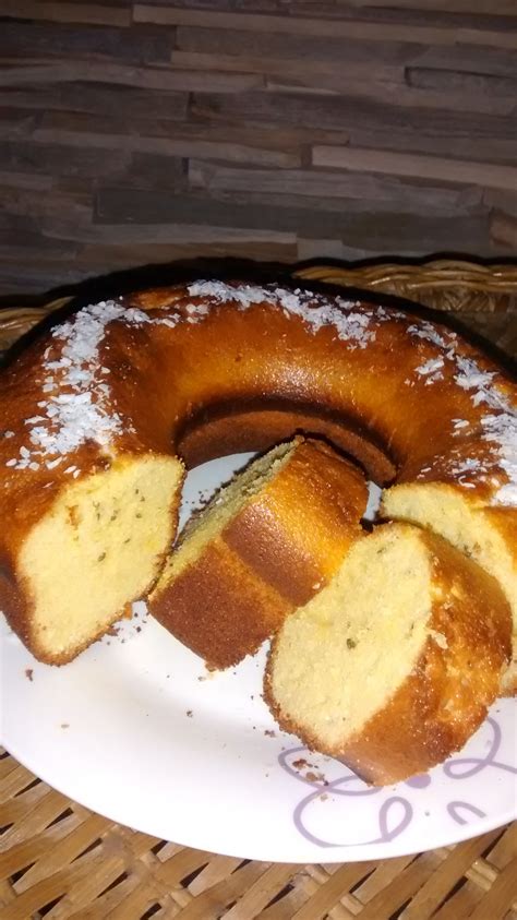 Bolo de fubá fofinho Erva Doce Receitas Receitas