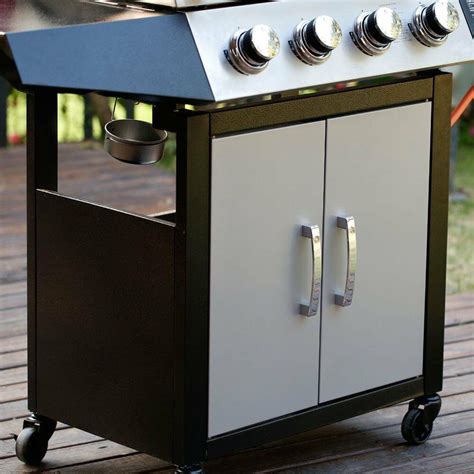 4+1 burner backyard patio stainless steel outdoor cooking bbq gas grill ...