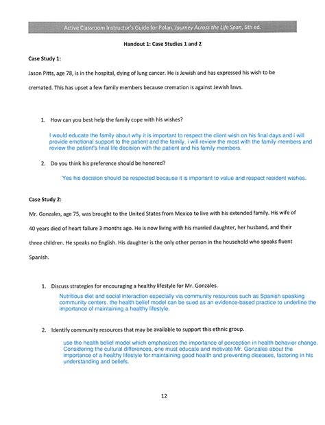Lifespan Chapter 3 Assignment - pn211 - Studocu