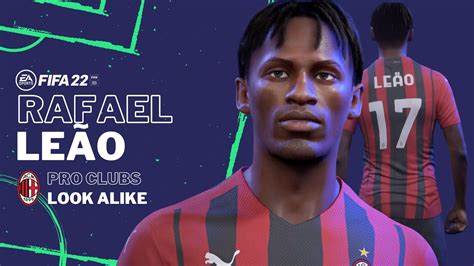 FIFA 22 RAFAEL LEAO Pro Clubs Look Alike Build AC Milian Player