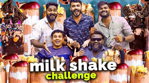 Worlds Largest Milk Shake Challenge Psychoaliyanz Shake Challenge