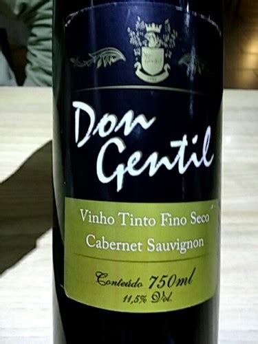 Don Gentil Fino Tinto Seco Cabernet Sauvignon Vivino US