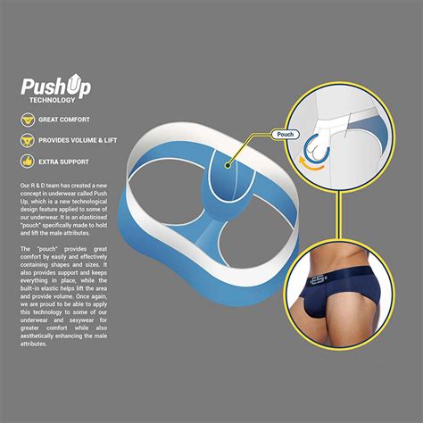 Addicted Slip Naked Feeling Push Up Kaki INDERWEAR