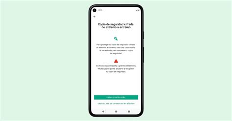 Cómo activar el cifrado extremo a extremo en los backup de WhatsApp