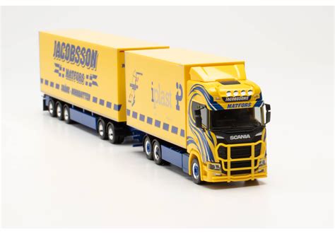 Herpa Scania Cs Hd Swedish Box Truck Jacobsson Sweden Matfors