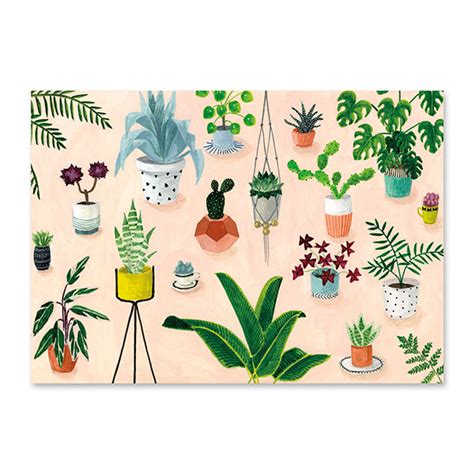 Mélanie Voituriez Art Illustration I Carte Jungle urbaine