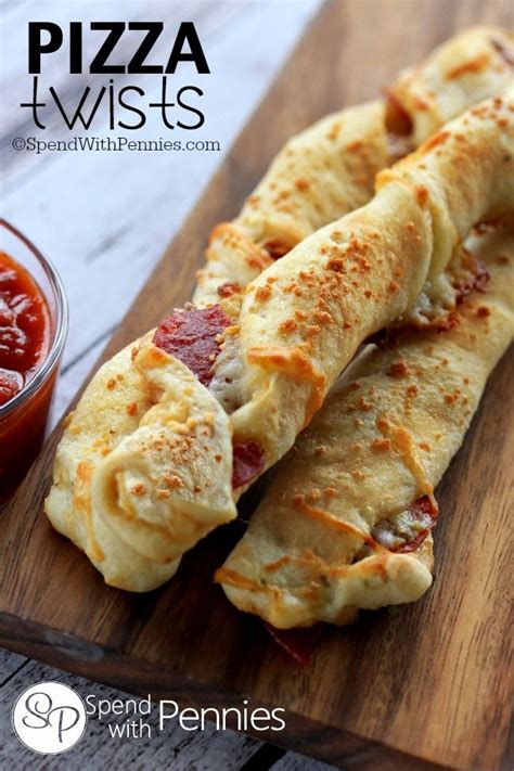 Easy Pizza Twists Recipe On Yummly Yummly Recipe Pizza Twists