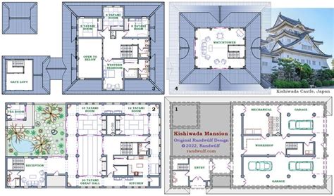 Kishiwada Castle Floor Plan Planos De Casas Casas Planos