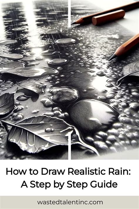 How To Draw Realistic Rain A Step By Step Guide For Beginner Artists I