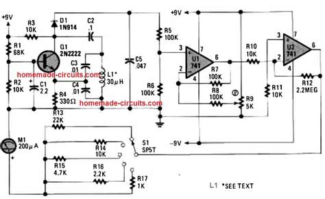 9 Simple Metal Detector Circuits Explained Homemade Circuit Projects