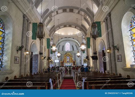 Interior Of The Manila Cathedral In Manila Editorial Image