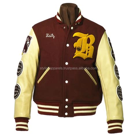 Custom American Varsity Jacket Wholesale Sailor Collar Varsity Jacket