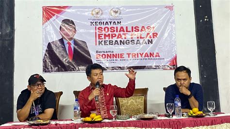 Anggota DPR RI Paparkan 4 Pilar Kebangsaan Untuk Rawat Toleransi Dan