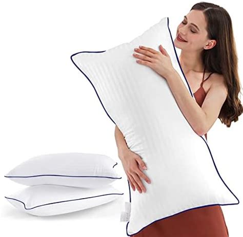 Amazon Beckham Hotel Collection Bed Pillows King Size Set Of