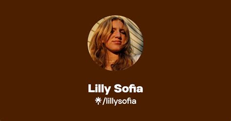 Lilly Sofia Instagram TikTok Linktree