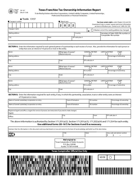 Tx Comptroller Fill And Sign Printable Template Online