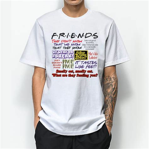 Friends TV Show Quote About Friendship T Shirt Unisex Trendstees