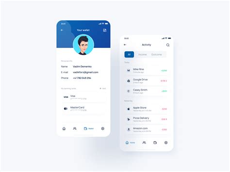 Paypal App Redesign Concept On Behance