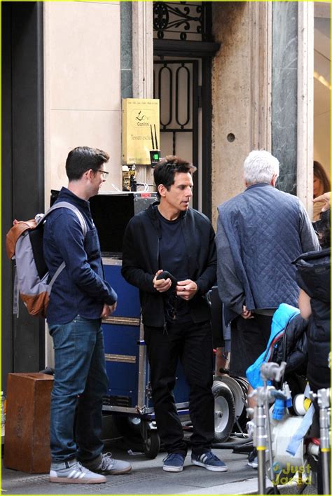 Cyrus Arnold And Ben Stiller Get Flashy On Zoolander 2 Set Photo