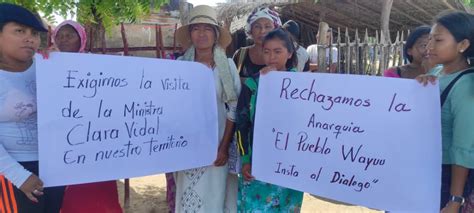 Líderes Wayúu Piden Mesa De Diálogo Entre El Gobierno Y El Pueblo Yukpa