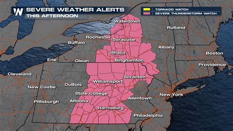 Weathernation On Twitter The Severe Watch Has Been Expanded North