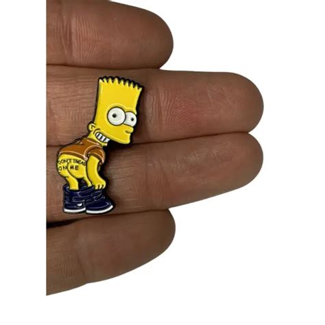 The Simpsons Bart Simpson Enamel Pin Badge Dont Tread On Me Cartoon T £499 Picclick Uk