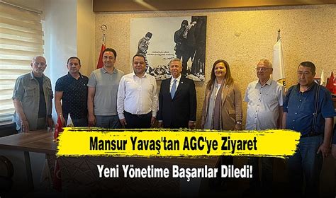 Mansur Yavaş tan AGC ye Ziyaret GÜNDEM Afyon Türkeli Gazetesi Afyon