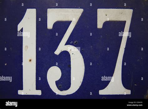 Number 137 hi-res stock photography and images - Alamy