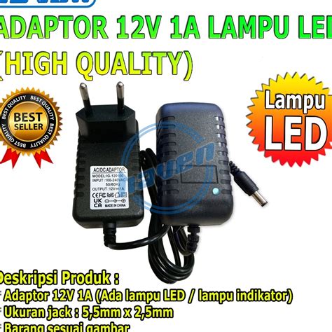 Jual Belanja Tanpa Batas Adaptor 12v 1a Power Supply 12v 1a Adapter